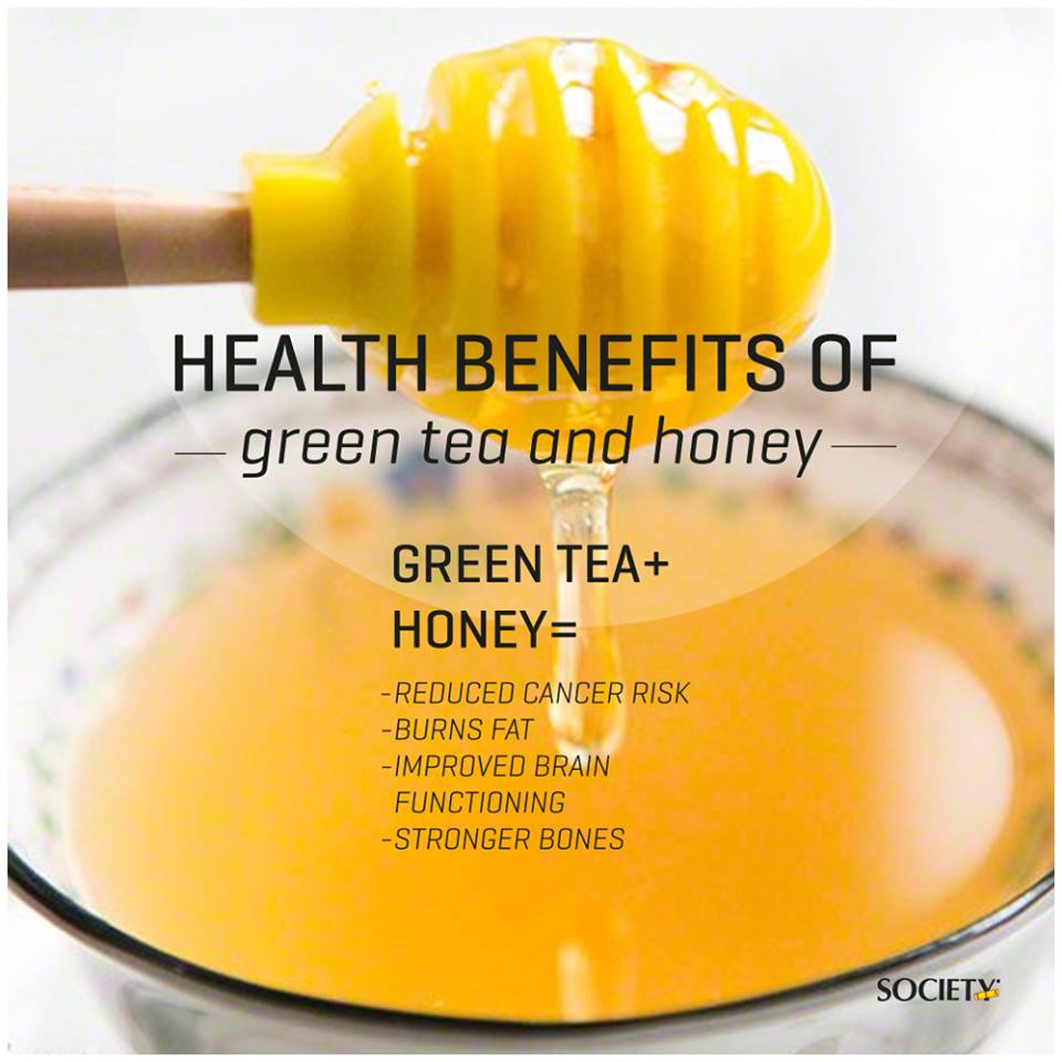 Need any more reasons to add #honey in your #GreenTea? 
 
 #TeaTips #Health #RECIPE #GetHealthy