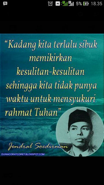 Selalulah bersyukur. In sya Allah bagimu syurga