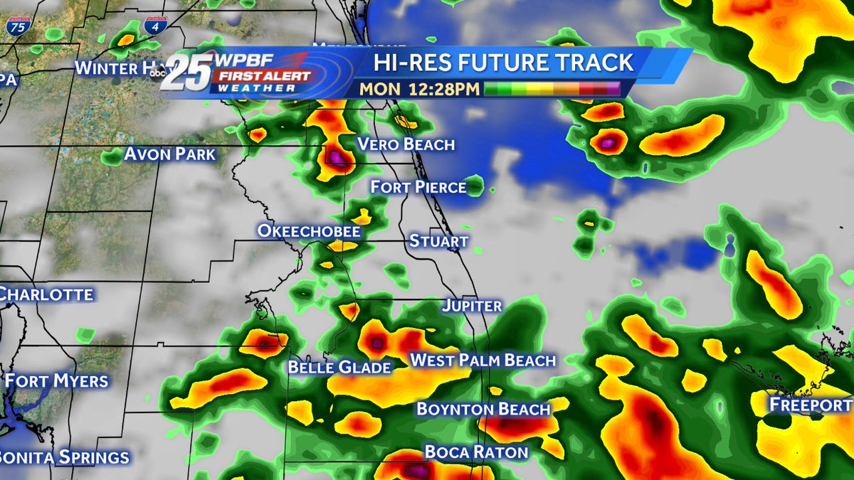 TaylorGrenda's tweet image. Watch out for passing downpours throughout the day! Will NOT be a washout!