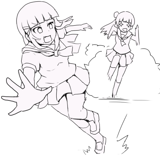 よしこ足はやいっすね 