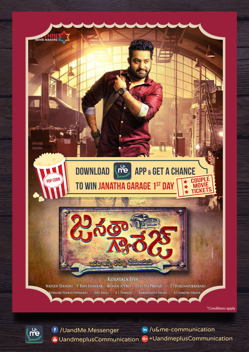UandMePlus's tweet photo. @MythriOfficial @smkoneru @sivakoratala @sivakorataIa @idlebrainjeevi @NTR2NTRFans @JrNTRFC
https://t.co/zsvW0pTL8j https://t.co/fPyKUT4ABq