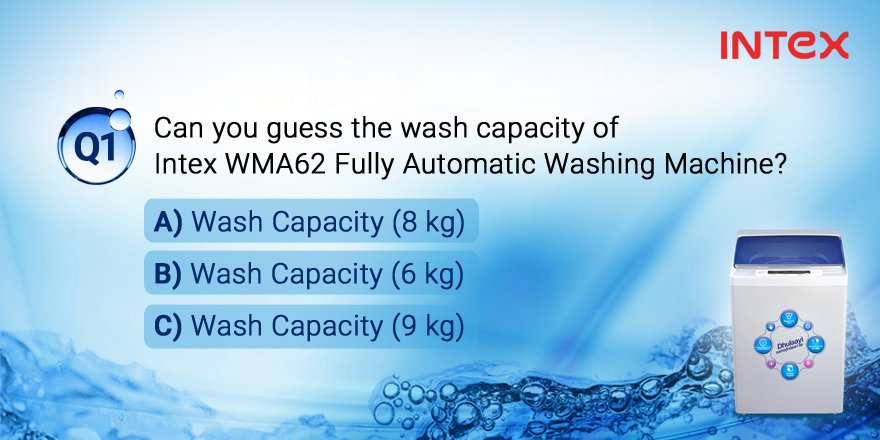 IntexBrand's tweet image. Q1. Here's the first question! #ContestAlert #DhulaayiSamajhdaariSe