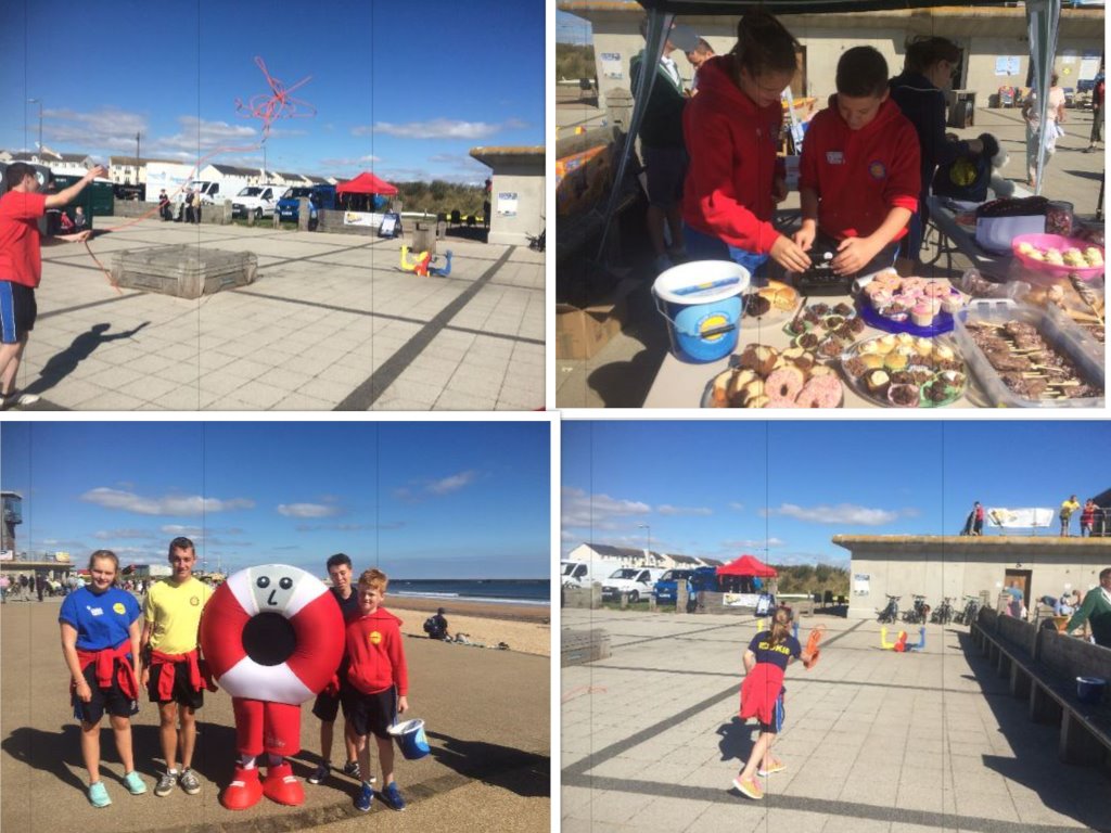 If you're at Blyth Beach for the #tallships come visit us! You can buy cake, throw ropes and get a #selfiewithperry