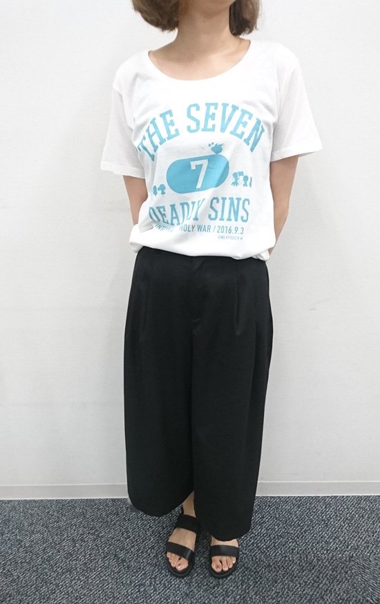 Tvアニメ 劇場版 七つの大罪 七つの大罪fes 聖戦の幕間 オリジナルグッズ紹介 イベントtシャツはホワイト ネイビーの2色展開 当日10時 13時はチケットをお持ちでない方でもご購入頂けます T Co Epbioc7yxf