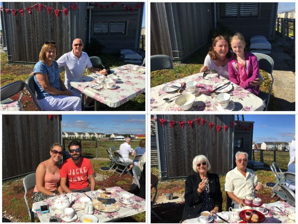 The winners of our Tea for Two raffle enjoy the beautiful weather and views
#TallShipsBlyth #TallShips