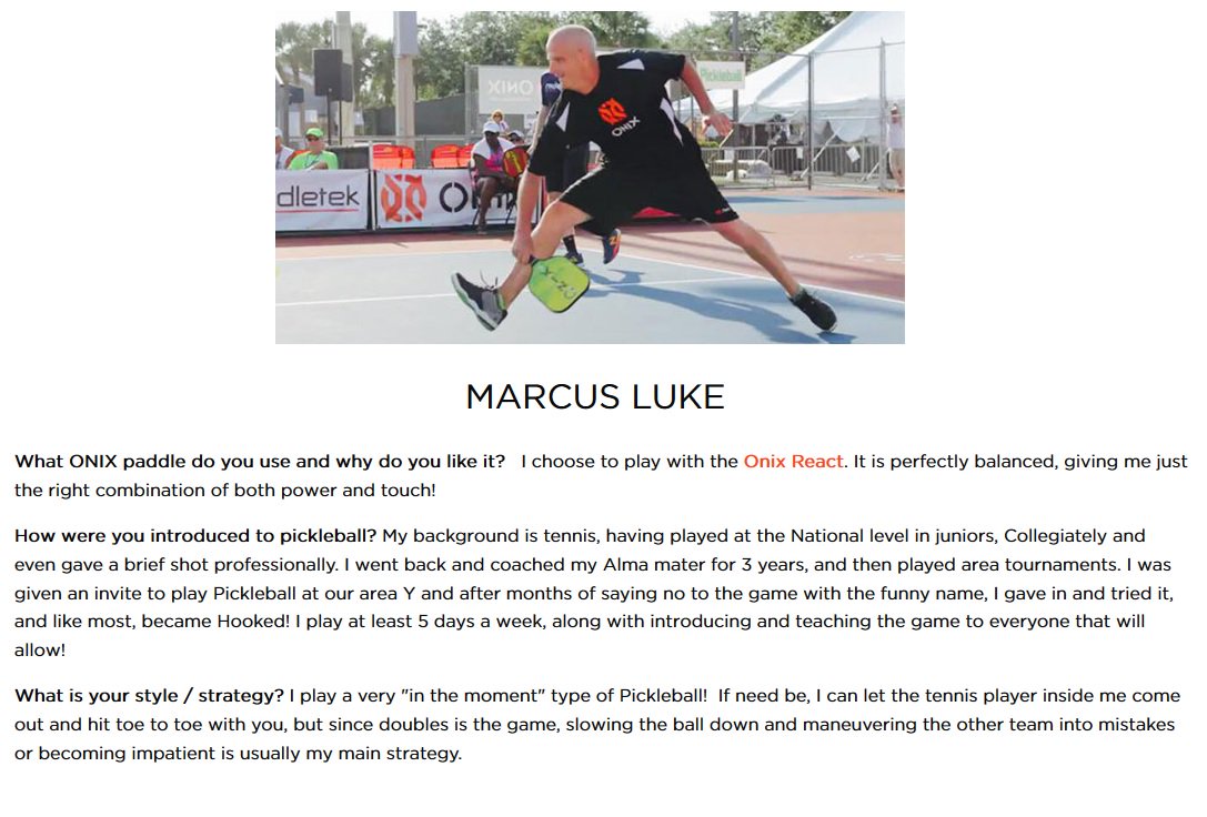 Onix Pickleball tweet media