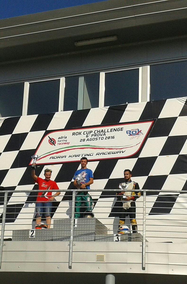 EVG_MotorSport's tweet photo. #Adria: Finali Super Rok: Maurizio Spoleti 13 e Riccardo Cinti 2! @KGTMotorsport #RokCup2016 #AdriaKartingRaceway https://t.co/jOXlIK70F1