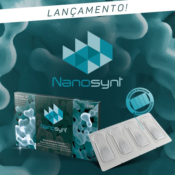 fgmodonto's tweet photo. Chegou o #Nanosynt, material sintético para #enxertia óssea! #fgm Clique aqui: https://t.co/aDqa79yI1j e confira! https://t.co/dPvgMMo9tg