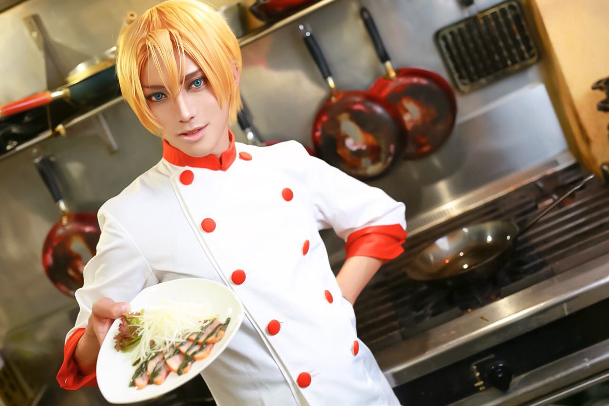 フッキー Ar Twitter コスプレ 食戟のソーマ タクミ アルディーニ ようこそ Trattoria Aldiniへ 合鴨の香り焼き 緑のソースを添えて Photo Kuroさん フッキー Ar Twitter コスプレ 食戟のソーマ タクミ アルディーニ ようこそ Trattoria Aldiniへ 合鴨の香り焼き 緑のソースを添えて Photo Kuroさん