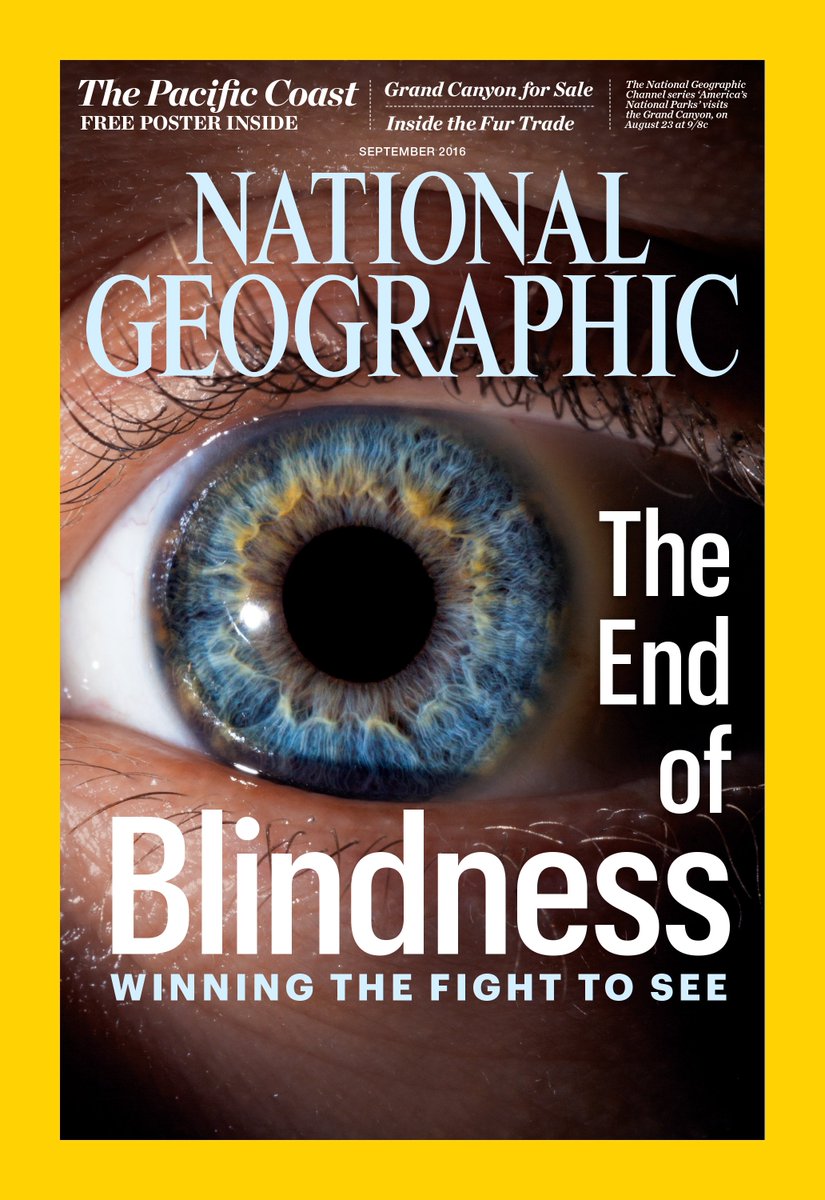 USCEye's tweet photo. @USCEye's  Dr. Humayun in @NatGeo's September issue discussing Argus II and vision research

https://t.co/T633MPuTwI https://t.co/B3pd9FW6aW