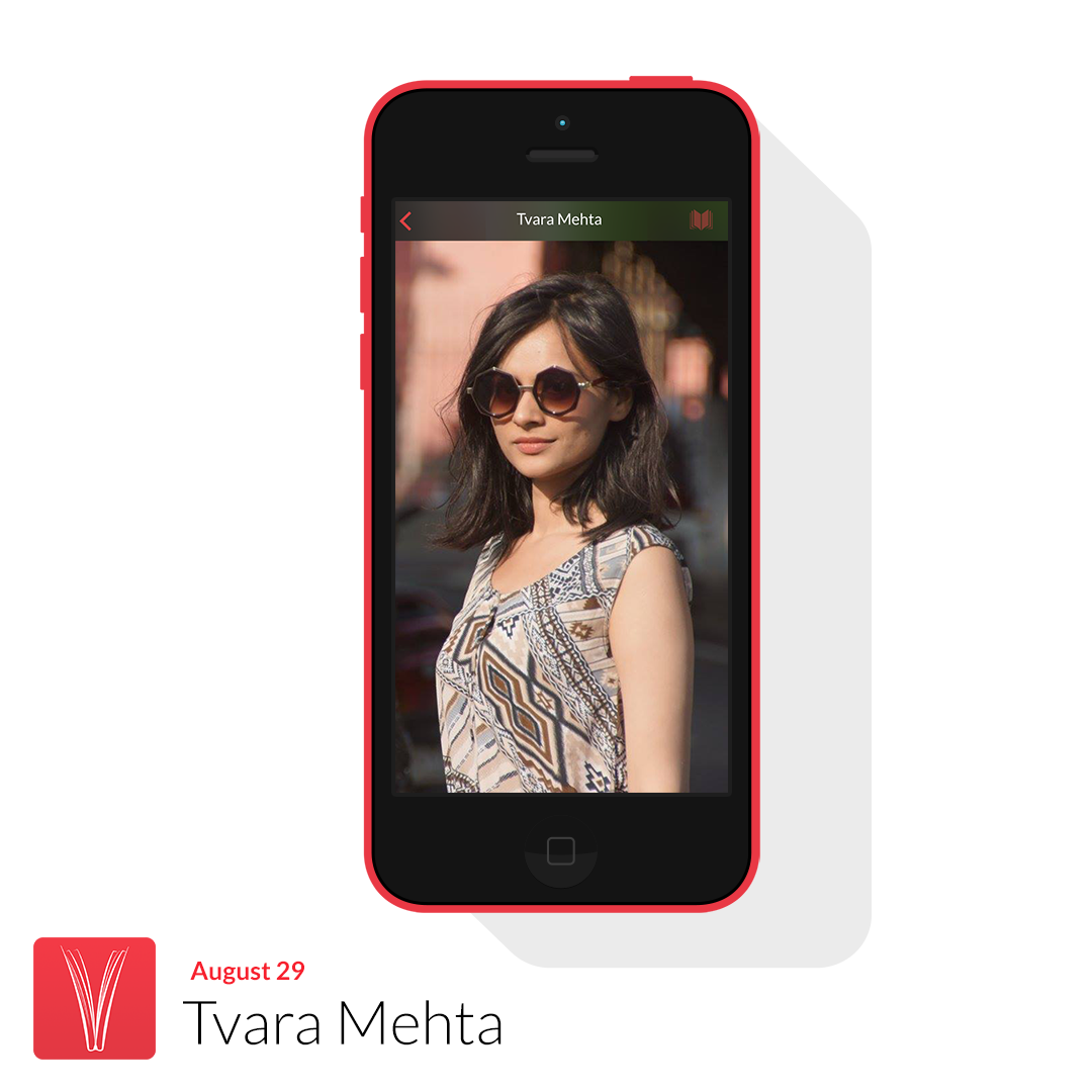 REVUU_app's tweet photo. "Tvara Mehta" 📷 See where @TvaraMehta's #fashion, #food, #art, and keyboard meet @ https://t.co/BTytq12P1T https://t.co/wmosWRNKdl