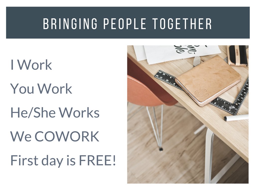 LinkCoworking's tweet photo. #Coworking is for #champs! Be a champ! #firstdayfree #freelance #entrepreneur https://t.co/BejPdVTxZX