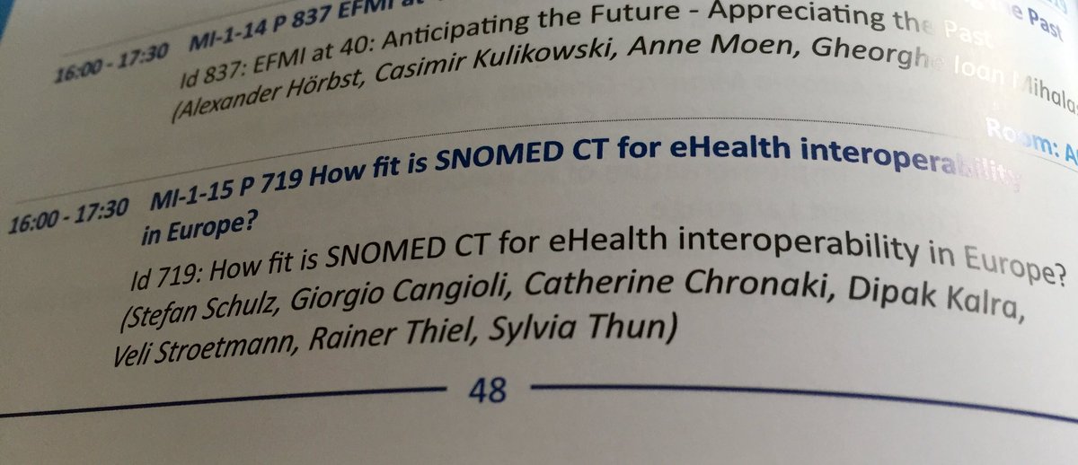 RT <a href="/ProfThun/">Sylvia Thun</a>: Now in Munich! <a href="/SnomedCT/">SNOMED International</a> <a href="/EU_H2020/">Horizon 2020</a> @hec2016lmu #hec2016