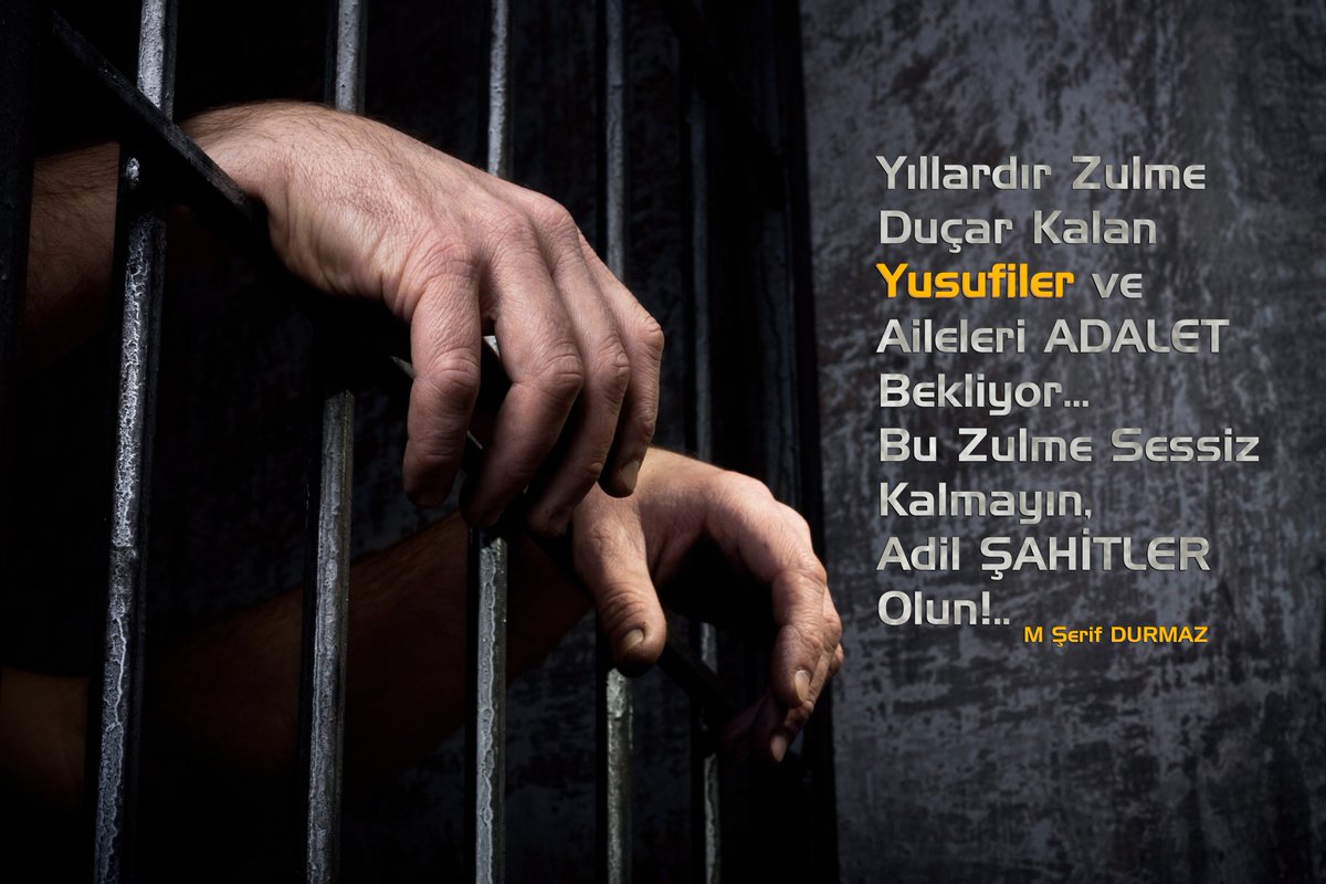 Yıllardır Zulme Duçar Kalan Yusufiler ve
Aileleri ADALET
Bekliyor...
Bu Zulme Sessiz
Kalmayın,
Adil ŞAHİTLER Olun!..