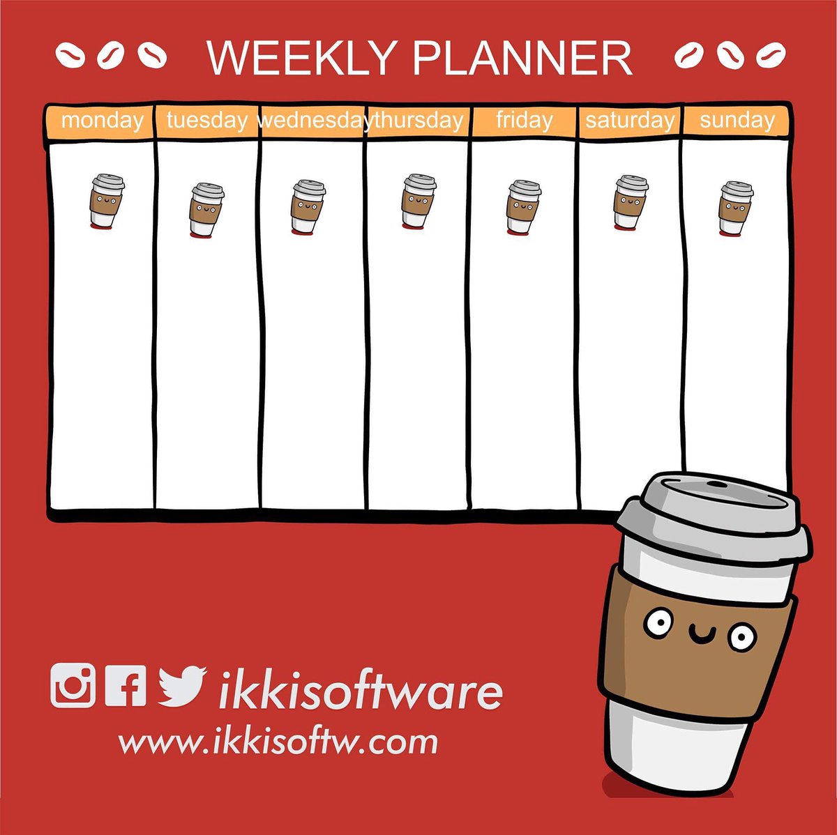 ikkisoftware's tweet image. Buen día! Ya planificamos nuestra semana, y empezará con una deliciosa taza de café 👁‍🗨#ikkisoftware