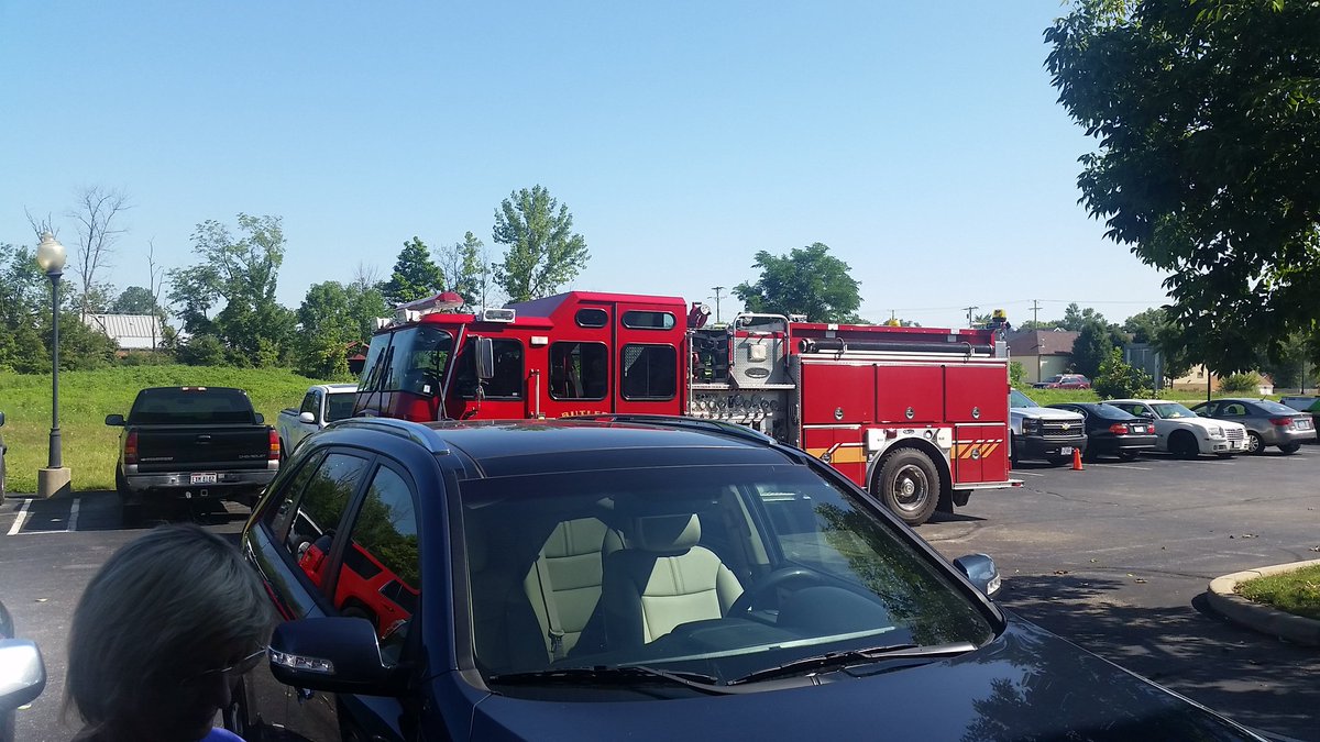 MKSsupply's tweet photo. Just another day at MKS Supply.  Little wall cutting sets off fire alarms.
#firefighters https://t.co/xymFDaZHhb
