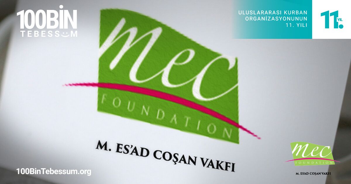11.yıldır güvenle Kurban Organizasyonu gerçekleştiren <a href="/MECvakfi/">MEC Vakfı</a> tavsiyemdir.  Neden mi #100binTebessüm