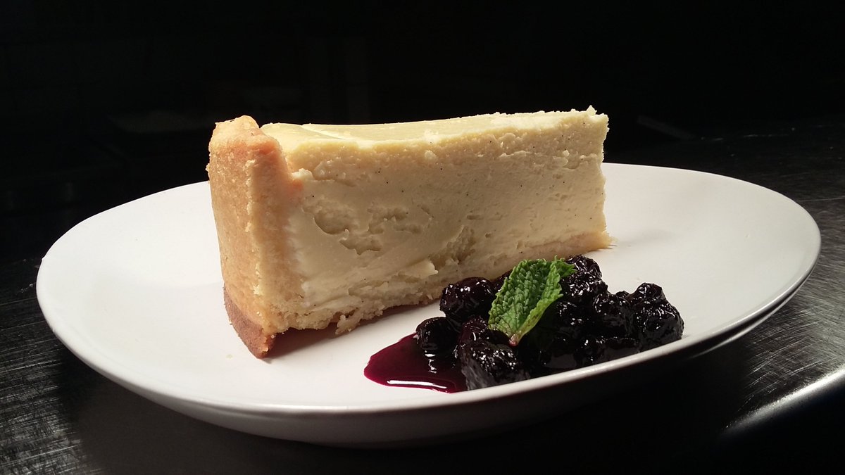 Our vanilla cheesecake, naughty but nice!