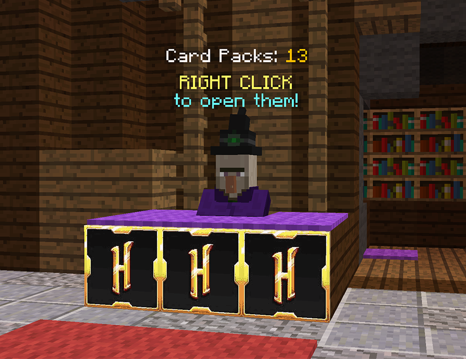 Hypixel Server on Twitter: "Open card packs in SkyClash 