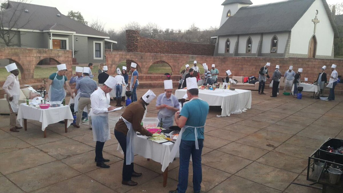 #teambuilding #FunTeamBuilding #askarilodge awesome evening for a Masterchef Challenge