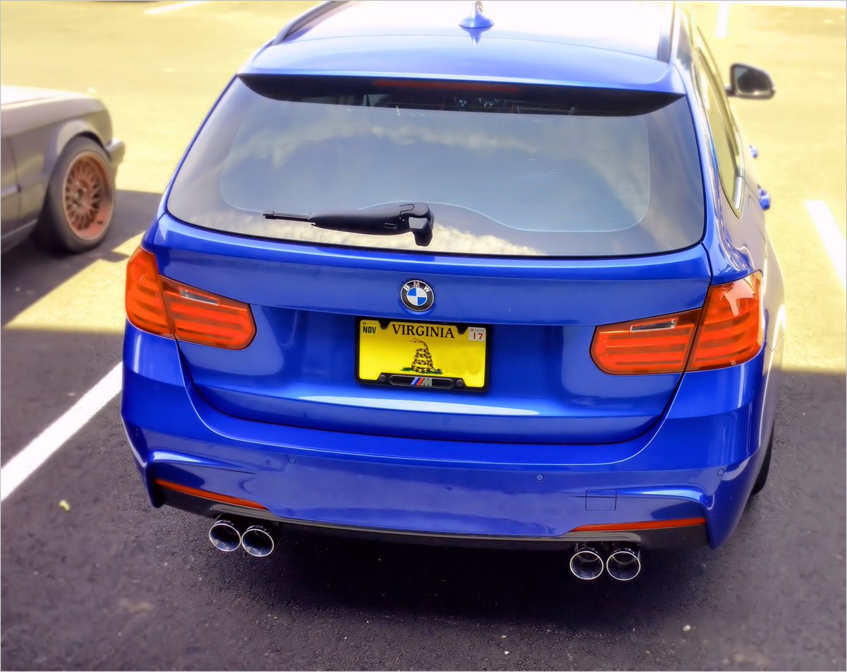 RRTRacing's tweet photo. 328i Wagon with an AWE-Tuning Dual exhaust? Yes please! #rrt #rrtracing #bmw #f31 #f30 #exhaust #wagon #touring https://t.co/51gpx6TLOu