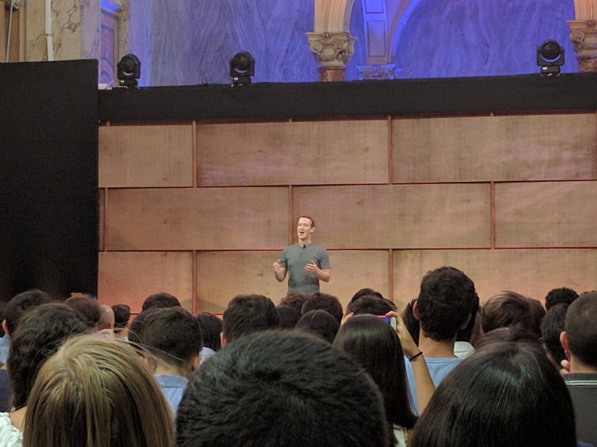 FabrizioCialdea's tweet photo. Super exciting day with #MarkZuckerberg at the #Rome #qawithmark #townhall @Atooma_Team was there! #atooma https://t.co/qe9Ye4DKMd