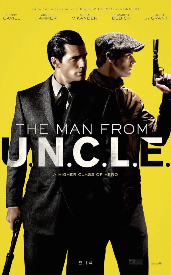 ルナ 愚痴多め カッチョいい映画ポスター選手権 The Man From U N C L E 邦題 コードネーム アンクル 曲もかっこいいし バディものとしても面白いスパイ映画 15年はスパイ映画沢山でてきたな