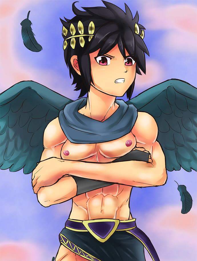 "Tch... Where is my shirt... ?"