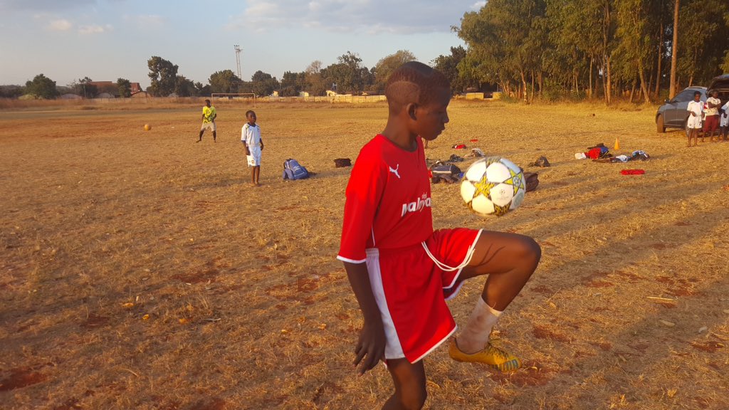KitAid's tweet image. Some new photos from a #JesuitMission project we support in #Zimbabwe Thanks to @CardiffCityFC for donating the kit