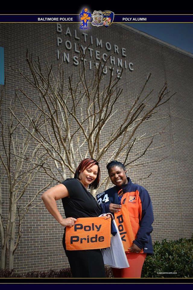 BaltimorePolice's tweet photo. Welcome back to school, here are some of BPD Polytechnic Institute Alummi @BaltCitySchools #polyalum https://t.co/7V5W9iRPEs