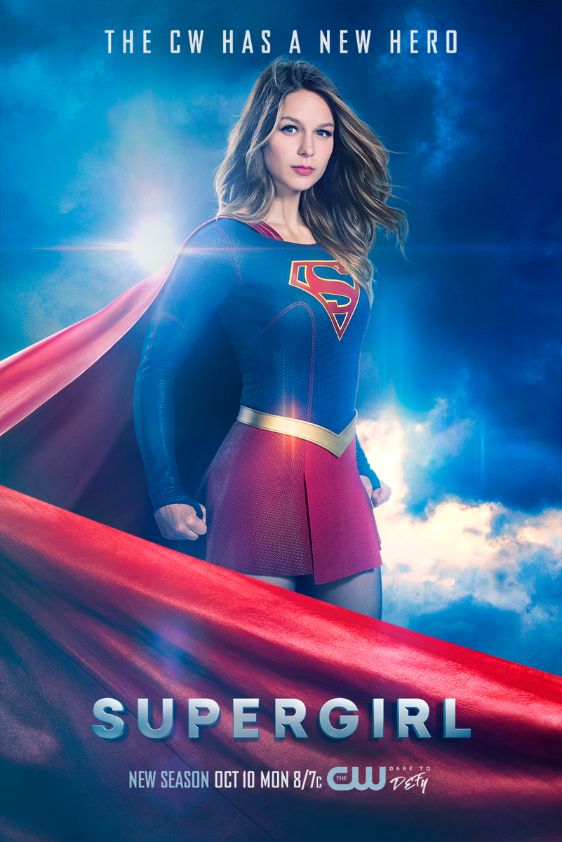 TheCWSupergirl's tweet image. #SupergirlCW Season 2 premieres Monday, October 10 at 8/7c on The CW!