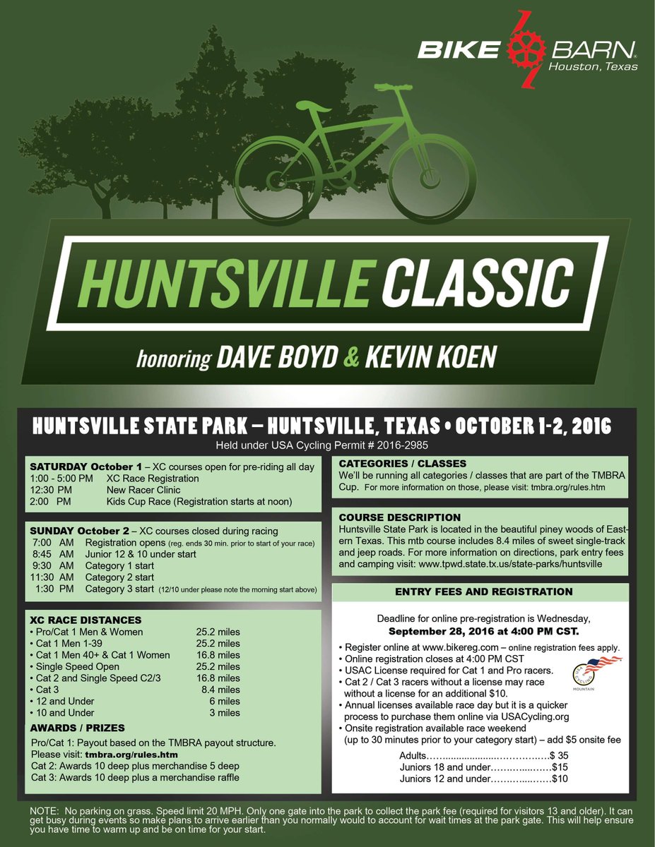 Bike Barn On Twitter Registration Is Now Open For This Year S