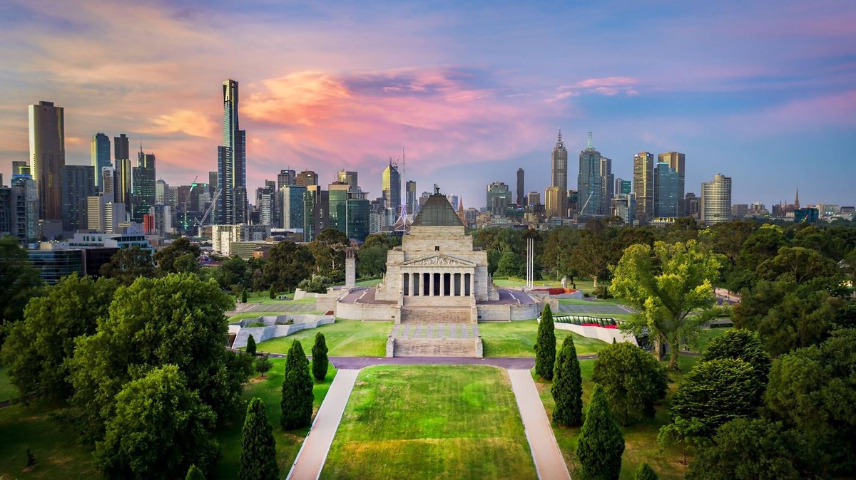Melbourne's tweet photo. Happy Birthday to us! 181 and not a wrinkle in sight...
📸 by @Snapabove0 https://t.co/G2xuxGcgS0