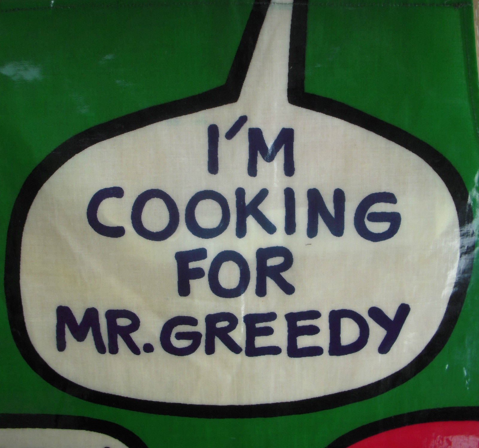 Mr. Greedy Apron