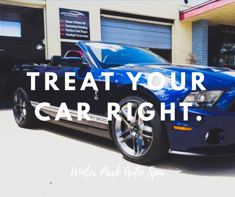 WP_AUTOSPA's tweet photo. Happy happy Monday,  let’s make this week right by booking your appointment today! #winterparkautospa https://t.co/2McsjxuYw6