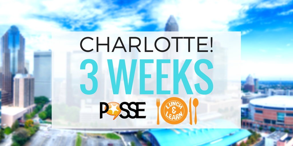 PosseSocMedia's tweet image. 3 weeks until our Lunch &amp;amp; Learn on September 20. It&apos;s free! Sign up here: hubs.ly/H047D3Y0 #cltnetworking