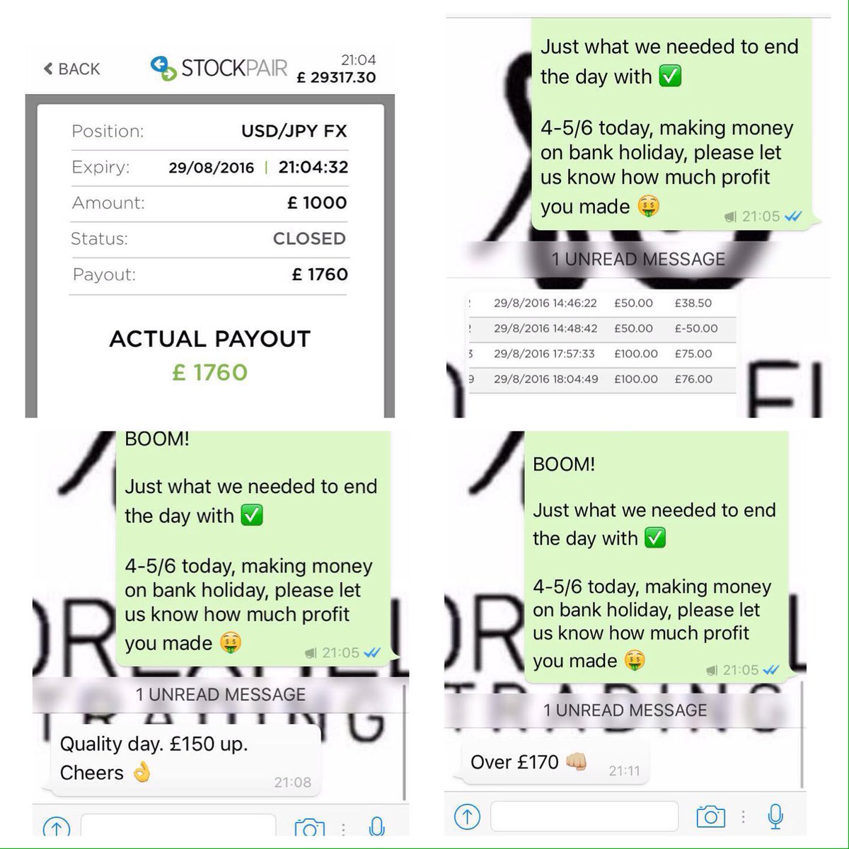 tommgrand's tweet image. Another good start to the week, and even better on a bank holiday🙌 4-5/6 💸💸💸 #fht