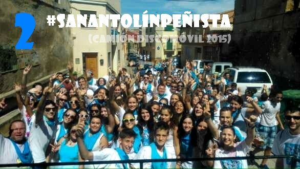 En dos días repetimos, volveremos a tener la fiesta en la calle! La unión hace la juerga!!!! #SanAntolínPeñista