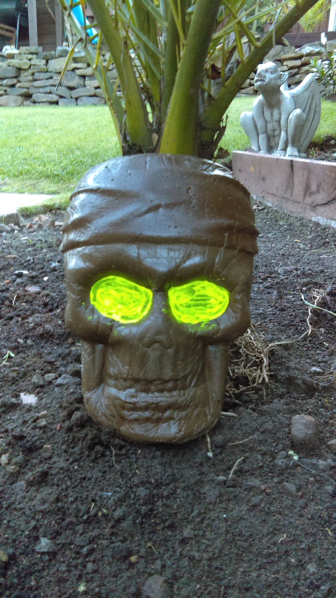 janeyb831's tweet photo. #handmade #Halloween #garden #ornaments #sheffieldissuper #Yorkshire... https://t.co/y9xfIer3pJ