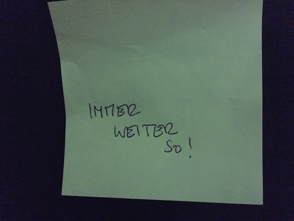 Das Wort zum Ende eines langen Tages... Noch 7 Tage #kunstfest #weimar <a href="/StellwerkWeimar/">Stellwerk Weimar</a> #mikropolis