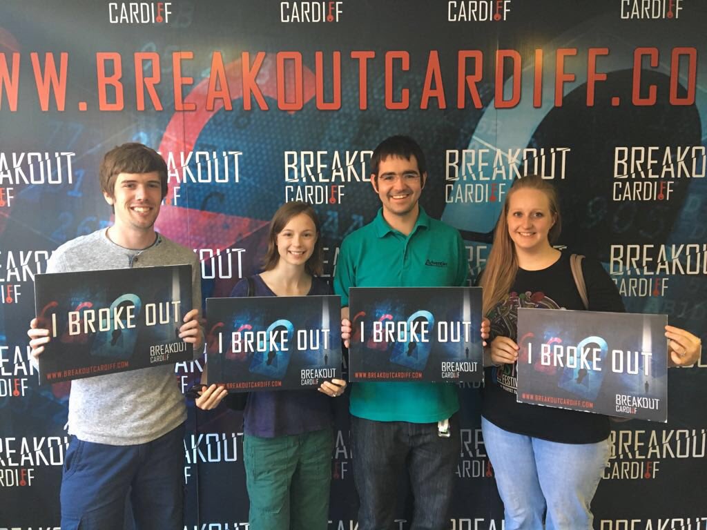 AdventiveApps's tweet image. Wasn&apos;t all work and no play this bank holiday! We beat the game &amp;amp; escaped the room @breakoutcardiff #spyskills
