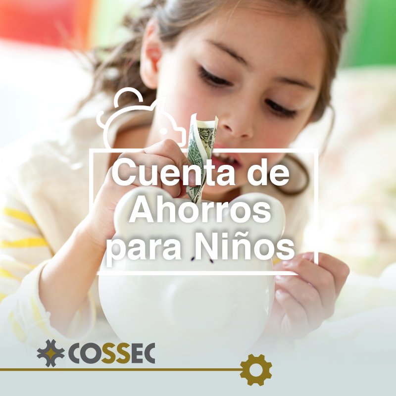 Prepara a tus hijos en su futuro financiero con una #CuentaDeAhorros diseñada para ellos. #MovimientoCooperativo