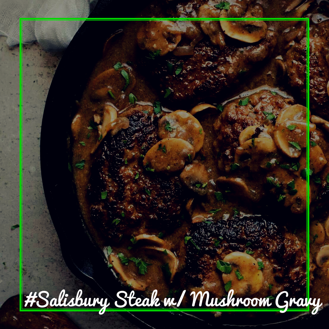 Feeed_Me's tweet image. Juicy beef patties drowning in a Mushroom Gravy Salisbury Steak ow.ly/TPYz303B46l #BrisbaneEats #Foodie