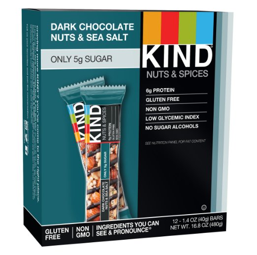 Kareancy's tweet image. KIND Bars, Dark Chocolate Nuts &amp;amp; Sea Salt, Gluten Free, 1.4 Ounce Bars
amzn.to/2brux73