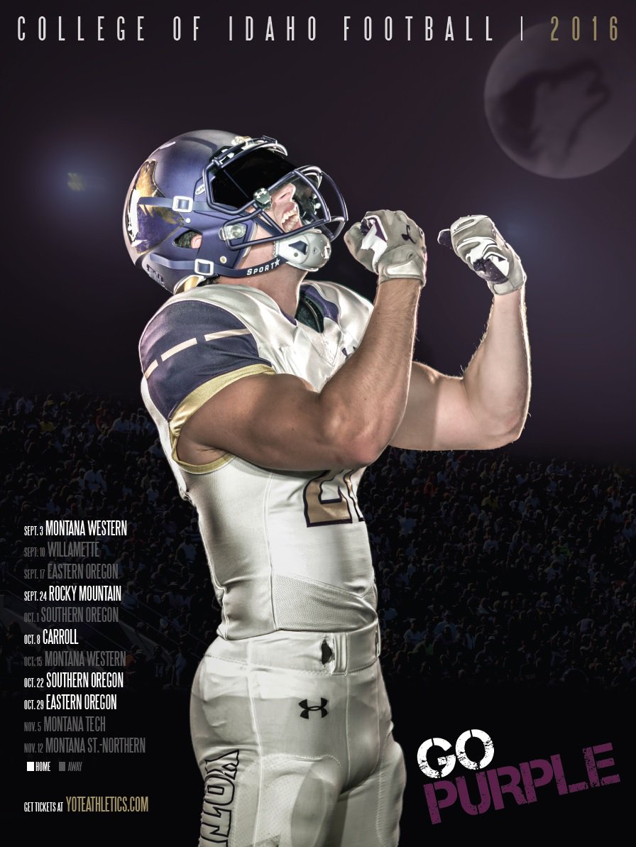 PosterSwag's tweet photo. #PosterSwag FCS &amp; Below Football Poster Social Vote: RETWEET this to vote for: @CoyoteAthletics @YotesFootball https://t.co/UY3UOVqn72