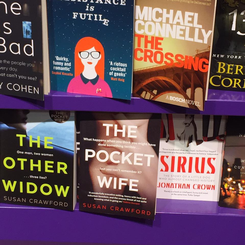 Frankfurt airport, spotted by my awesome editor @carrieeyre #booksonholiday