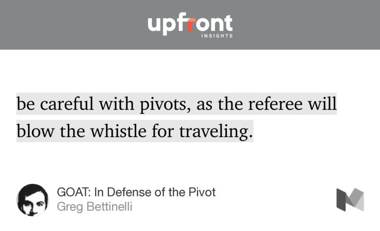 mobiusbobs's tweet photo. “be careful with pivots, as the referee will blow the whistle for…” — @gregbettinelli https://t.co/ulRG1n69Wm https://t.co/HuasDnVoG9