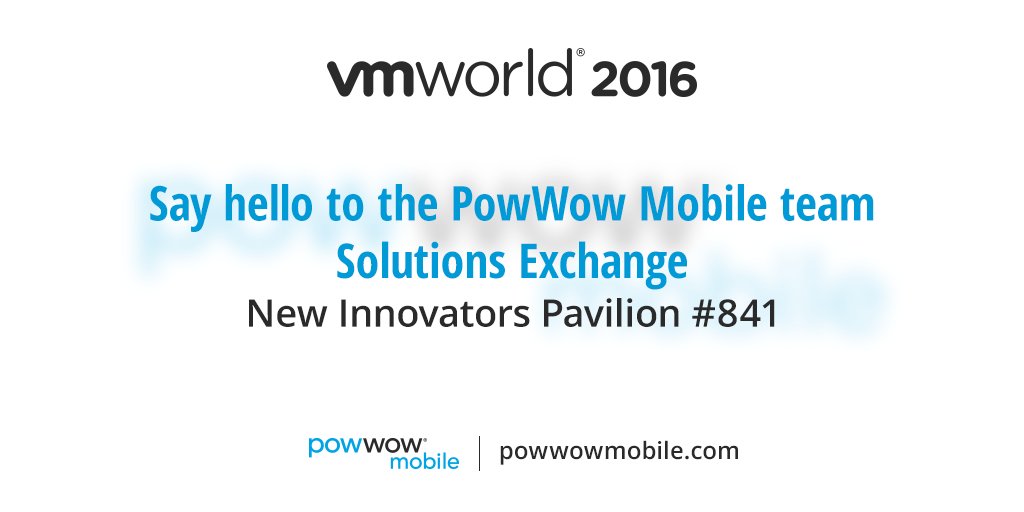 powwowmobile's tweet image. Talking #mobilebiz at #VMWorld  – mobilize &amp;amp; modernize any WIN &amp;amp; web app w/ #SmartUX. Come see at New Inno Pav #841.