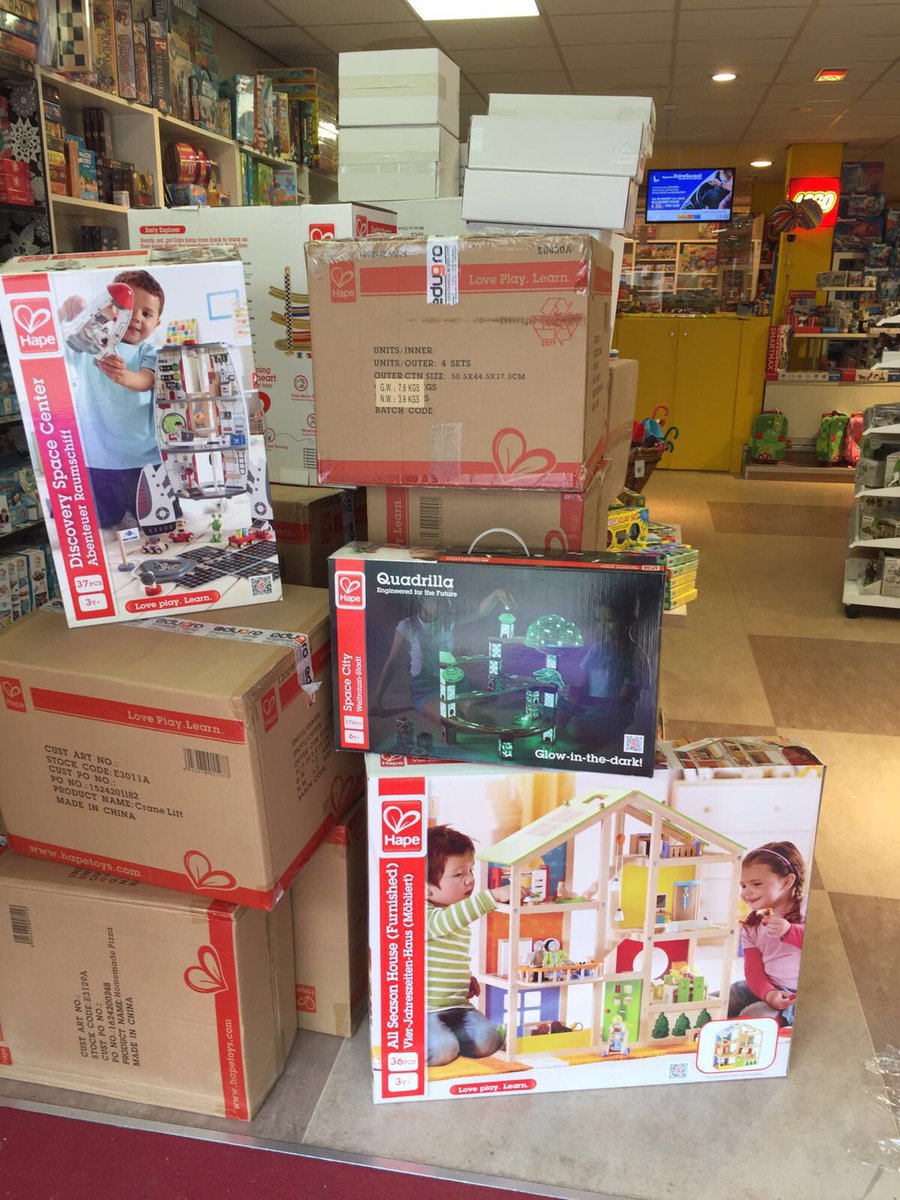 Nieuw binnen in ons assortiment, nu alles uitpakken #hape #cadeauhuis-Ede