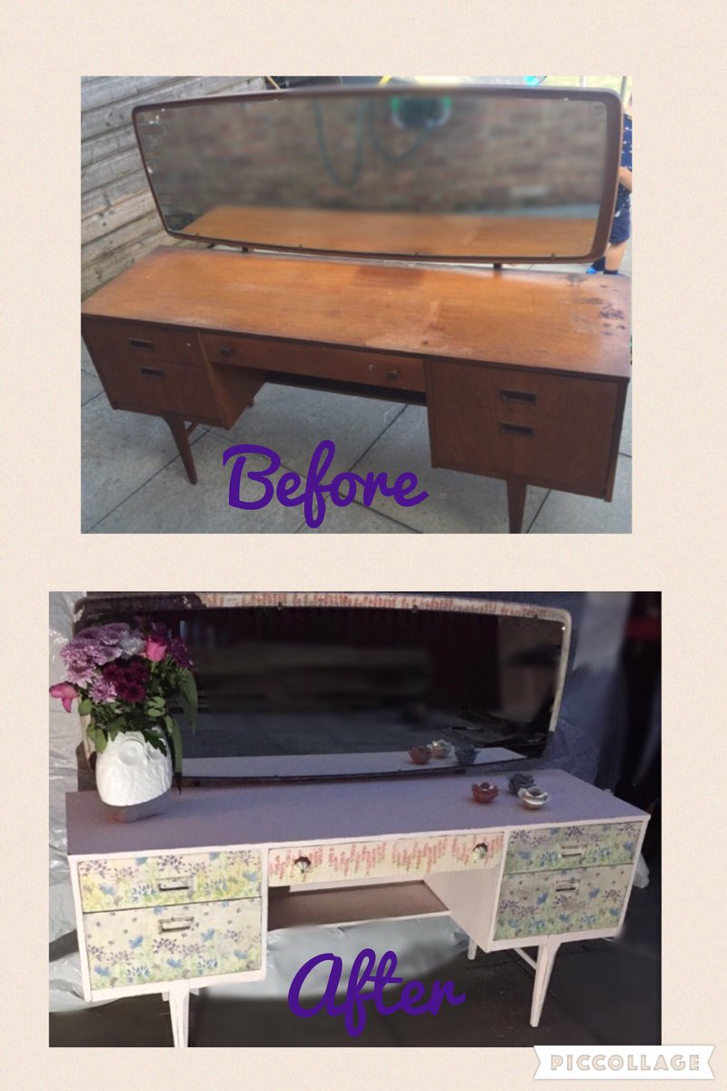 #upcycle 1960s dressing table #sale #love #glasgow #scotland